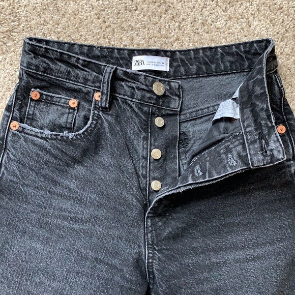Zara Straight Leg Denim - Picture 3 of 4